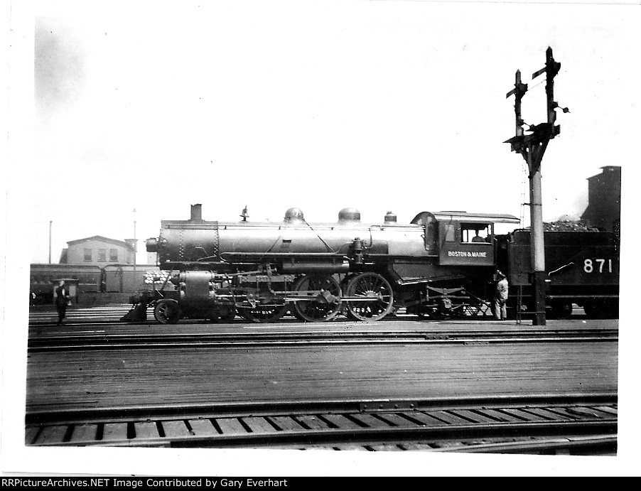 B&M 4-6-2 #871 - Boston & Maine